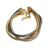 fashion bracelet, anti tarnish bracelet, waterproof bracelet, stainless steel jewellery, imitation bracelet, gold plated bracelet, daily wear bracelet, minimalist bracelet, statement jewellery, officewear jewellery