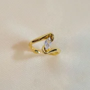 fashion rings, gold plated rings, anti tarnish rings, waterproof rings, stainless steel rings, imitation rings, daily wear jewellery, hypoallergenic jewellery, minimalist rings, statement rings, designer imitation jewellery