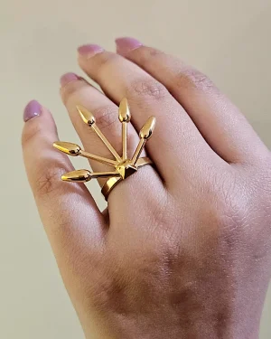 Spiked Jeno Rings