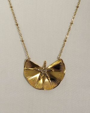 Starfish Gold Necklace