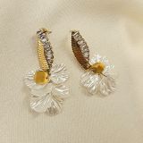 fashion earrings, anti tarnish earrings, waterproof earrings, stainless steel earrings, gold plated earrings, hypoallergenic earrings, imitation earrings, bold earrings, minimalist earrings, trendy earrings, statement jewellery