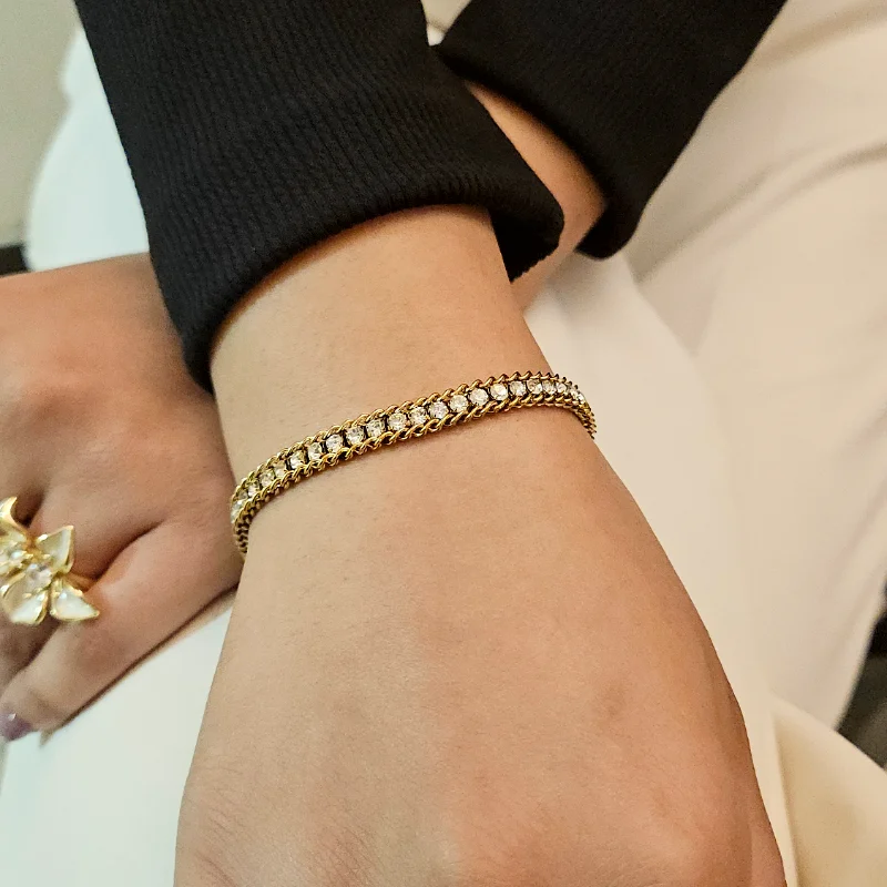 Triple Layer Mesh Bracelet