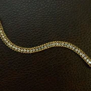 fashion bracelet, anti tarnish bracelet, waterproof bracelet, stainless steel jewellery, imitation bracelet, gold plated bracelet, daily wear bracelet, minimalist bracelet, statement jewellery, officewear jewellery