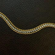 fashion bracelet, anti tarnish bracelet, waterproof bracelet, stainless steel jewellery, imitation bracelet, gold plated bracelet, daily wear bracelet, minimalist bracelet, statement jewellery, officewear jewellery