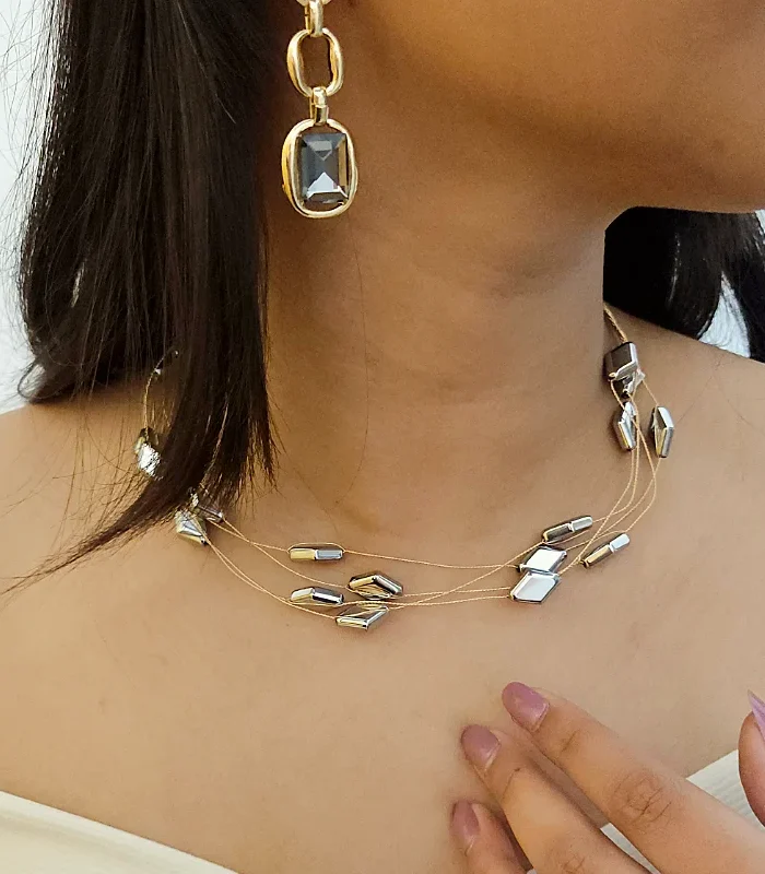 Orbita Gravity Layered Necklace