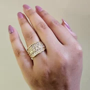 fashion rings, gold plated rings, anti tarnish rings, waterproof rings, stainless steel rings, imitation rings, daily wear jewellery, hypoallergenic jewellery, minimalist rings, statement rings, designer imitation jewellery