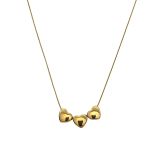 fashion necklaces, anti tarnish necklaces, waterproof necklaces, stainless steel jewellery, gold plated necklace, hypoallergenic necklace, daily wear necklace, statement jewellery, imitation jewellery online, minimalist jewellery