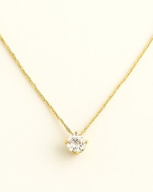 Elegant Zircon Necklace