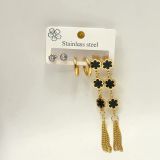 fashion earrings, anti tarnish earrings, waterproof earrings, stainless steel earrings, gold plated earrings, hypoallergenic earrings, imitation earrings, bold earrings, minimalist earrings, trendy earrings, statement jewellery