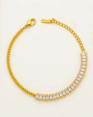 Crystal Cascade Bracelet
