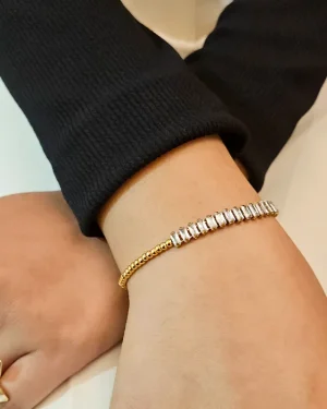 Crystal Cascade Bracelet
