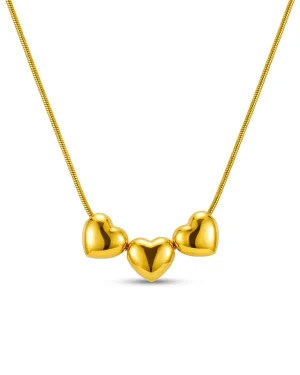 Tiny Hearts Necklace