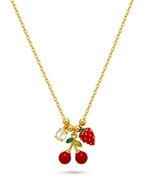 Cherry Charm Necklace