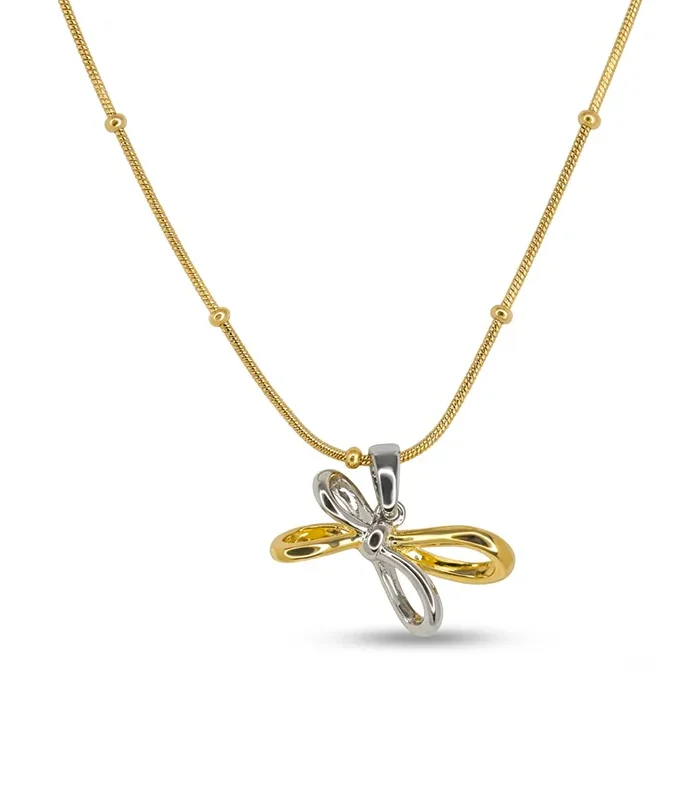 Bow Pendant Necklace