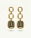 Noiré Crystal Drop Earrings