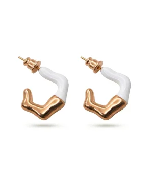 Elara Huggie Earrings