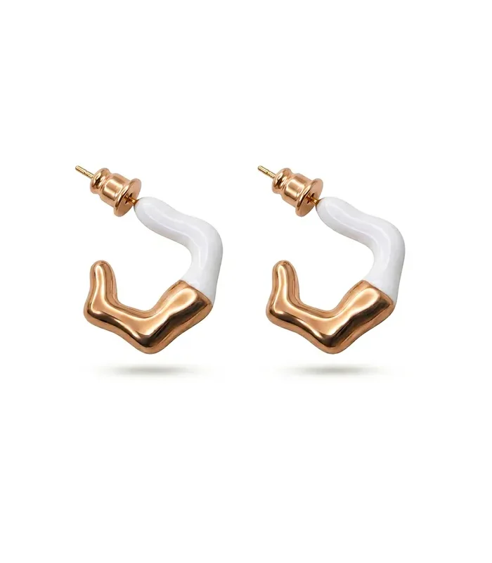 Elara Huggie Earrings