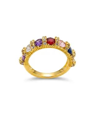 Rainbow Sapphire Ring