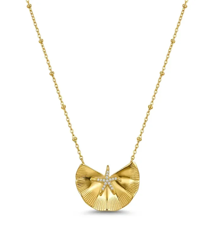Starfish Gold Necklace