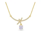Zyra link necklace for women, Minimal gold chain necklace, AMOHABOLD gold necklace, Everyday gold necklace India, Layering necklace for women, Gold plated chain necklace, Office wear necklace, Anti tarnish gold necklace, Minimal jewellery necklace, Fashion chain necklace
