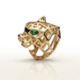 Kaelis Jaguar ring for women, Gold jaguar statement ring, Bold gold ring for women, AMOHABOLD jaguar ring, Anti tarnish gold ring, Adjustable statement ring, Contemporary gold ring India, Stainless steel fashion ring, Luxury look jaguar ring, Everyday statement jewellery