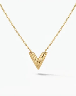 Veya Initial Pendant Necklace